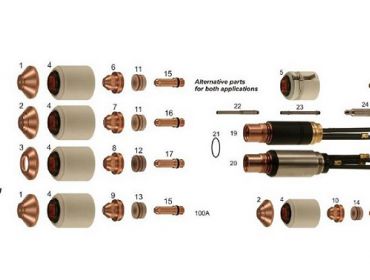 Duramax® LT Hand Torch Parts For Powermax30 XP