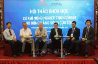 Mechanization to improve agricultural productivity of the Mekong Delta