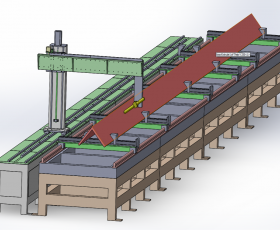 Máy cắt thép hình chuyên dụng cho U,V palsma cnc dài 12m